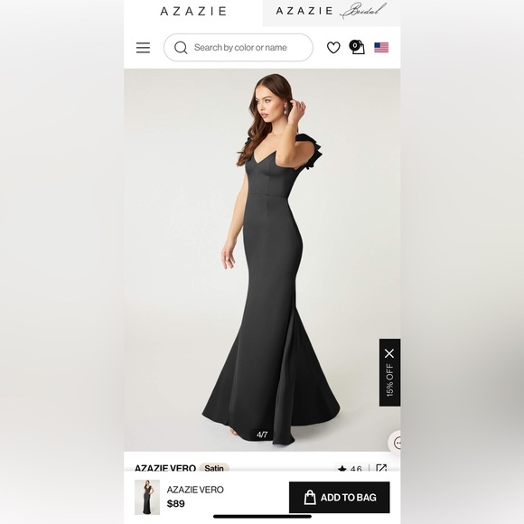 Azazie Vero Dress - Picture 7 of 8